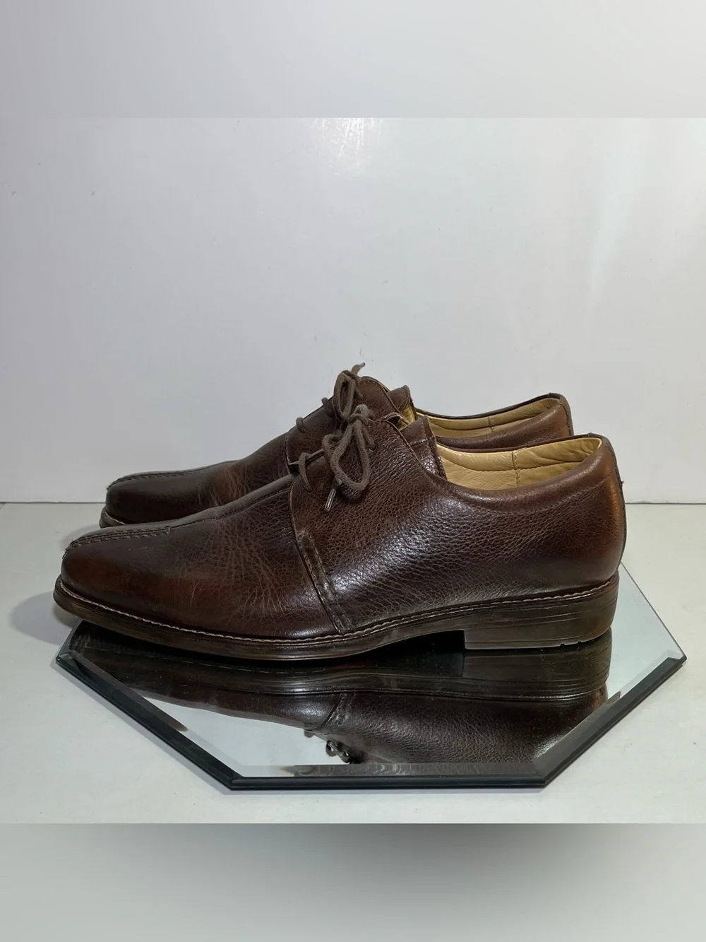 Sandro Moscoloni Leather Oxford Anatomical Gel Shoes, Size 11D, Brown
